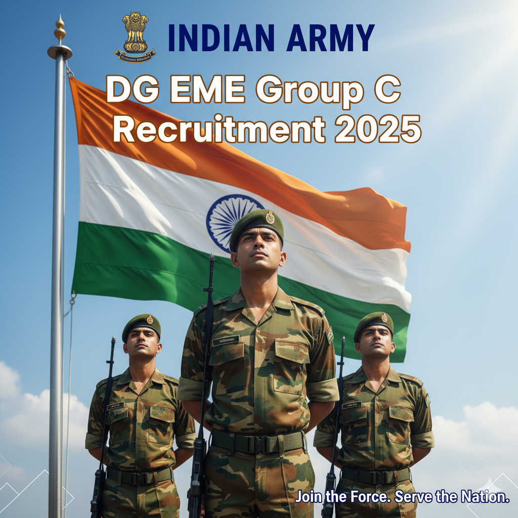 Indian Army DG EME Group C Recruitment 2025